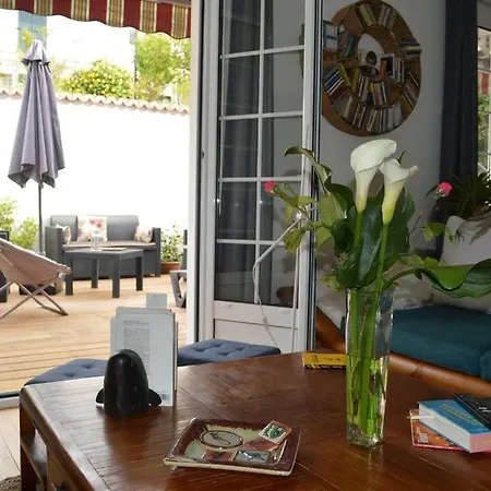A L'ombre Du Palmier, Maison A 1,2 Km De L'ocean Hendaye